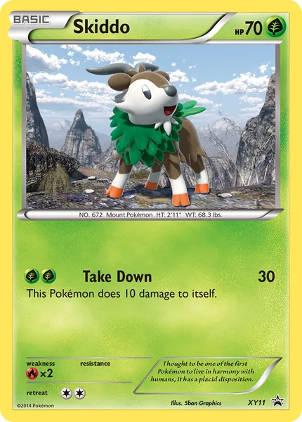 Skiddo XY11 [Holo]