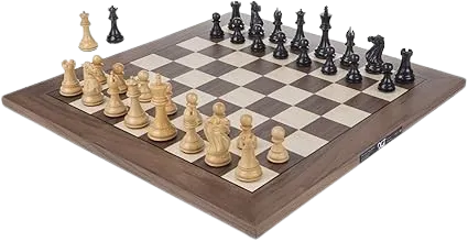 DGT USB Walnut e-Board with Classic pieces - Electronic chess
