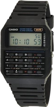 Casio CA‑53W‑1ZDR Classic Calculator Watch