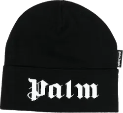 Intarsia-knit Beanie