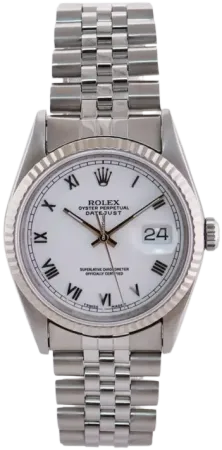 Datejust 36 16234 White Roman Dial