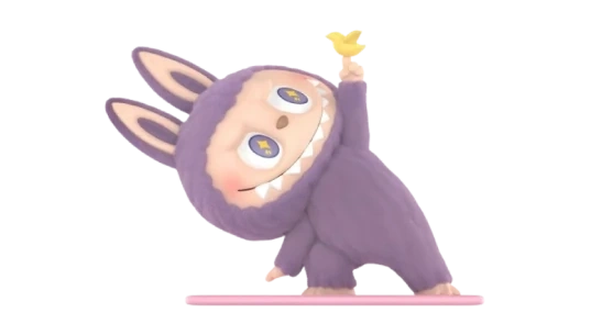 Labubu Lazy Yoga Little Bird