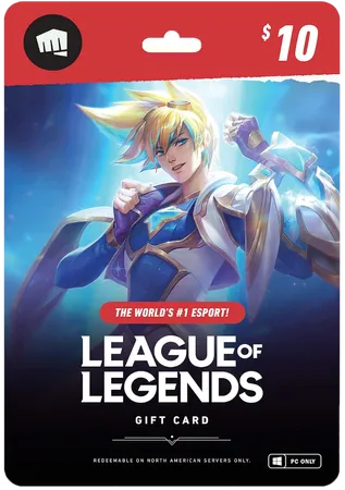 League of Legends $10 Gift Card