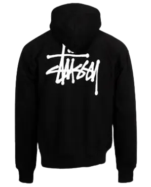 Stussy Basic Hoodie Black