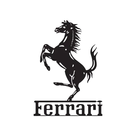 Ferrari Metal Wall Art
