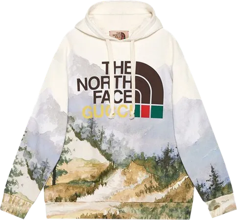 Gucci x The North Face Sweatshirt 'Trail Print'