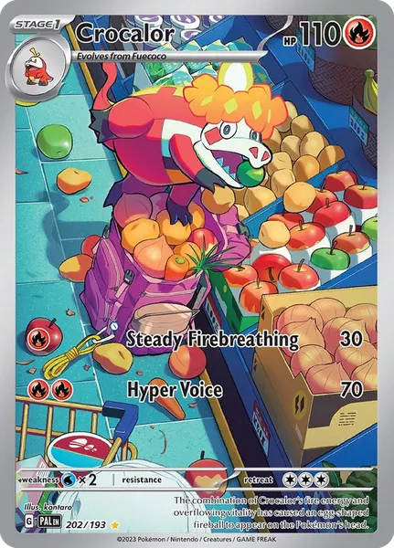 Crocalor 202/193 [Holo IR]