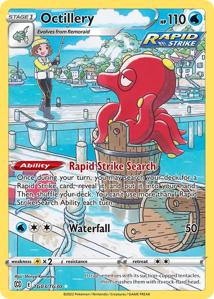 Octillery TG03/TG30 [Holo Trainer Gallery]