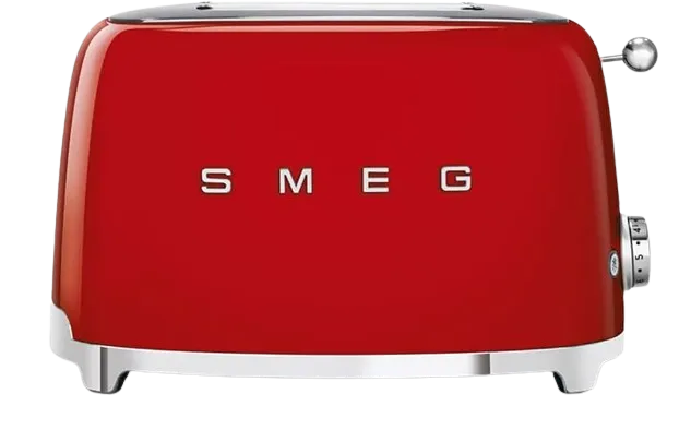 Smeg 2-slice toaster (Red)