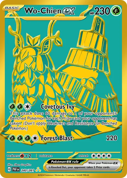 Wo-Chien ex 240/091 [Holo Hyper]