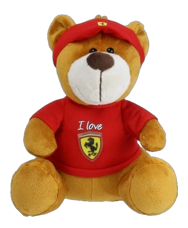 Scuderia Ferrari Teddy Bear Red