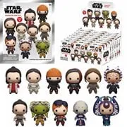 Star Wars Women Characters 3D Foam Bag Clip Random 6-Pack