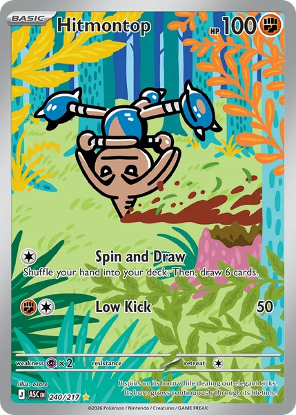 Hitmontop 240/217 [Holo IR]
