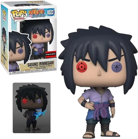 Funko Naruto Shippuden Sasuke Uchiha (Rinnegan) Pop Figure (AAA Anime Exclusive)