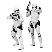 Star Wars: The Force Awakens First Order Stormtrooper ArtFX+ Statue 2-Pack