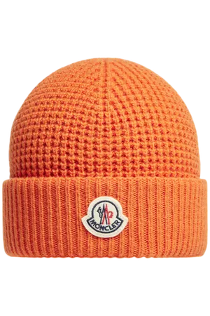 Wool & Cashmere Beanie Pumpkin Orange