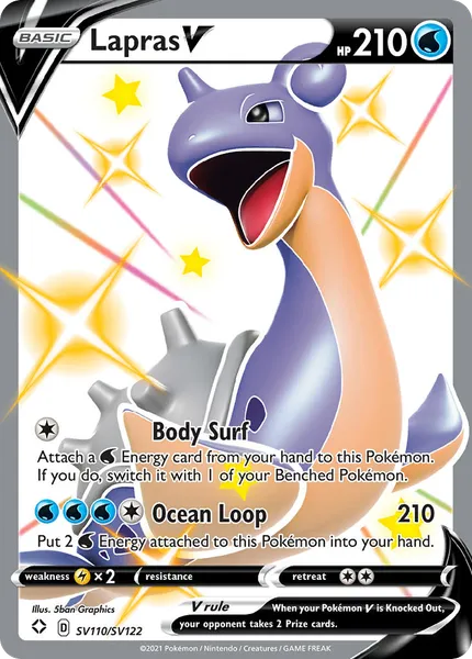 Lapras V SV110/SV122 [Holo]
