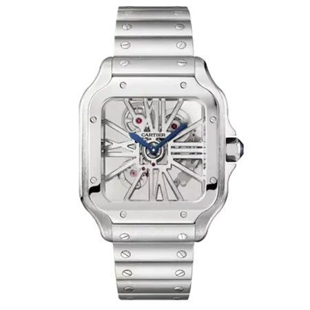 Cartier - Santos Skeleton - Steel
