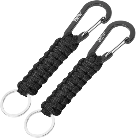 Paracord Carabiner Keychain