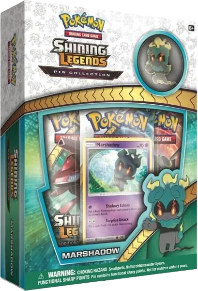 Sealed Marshadow Pin Collection (Shining Legends)