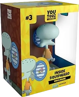 Youtooz Inside Squidward Vinyl Figure 4" Inch, Squidward...