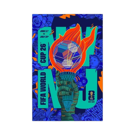 FIFA World Cup 2026™ New York New Jersey Host City Poster