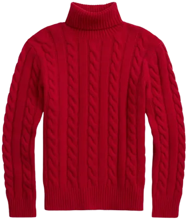 Cable-Knit Wool-Cashmere Sweater