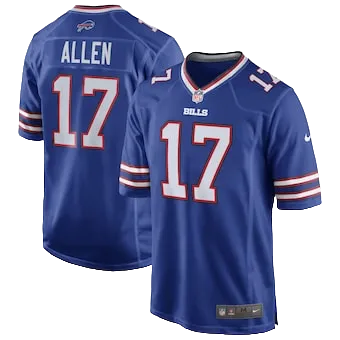 Men's Buffalo Bills Josh Allen Nike Royal Team Game Player Jersey