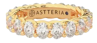 Celestial™ Oval Shape Eternity Ring