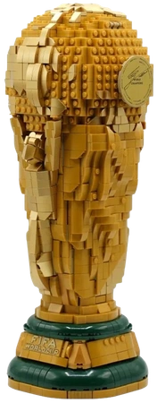 Lionel Messi Signed Lego FIFA World Cup™ Official Trophy