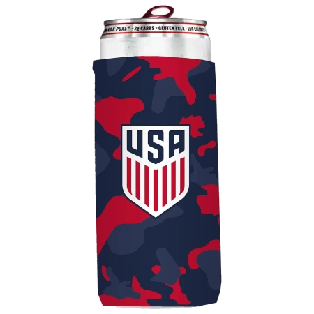 USMNT Camo Insulated Slim Can Koozie