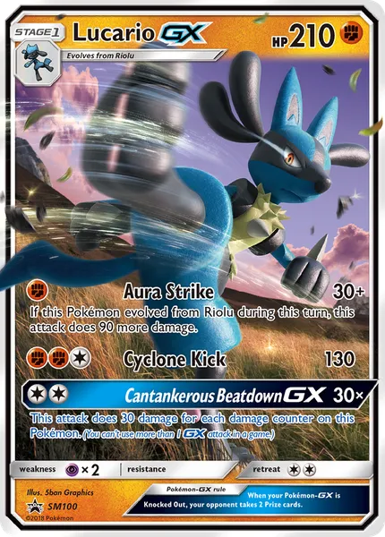 Lucario-GX SM100 [Jumbo]