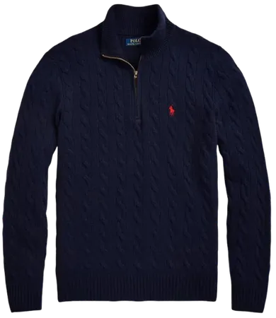 Cable-Knit Wool-Cashmere Sweater