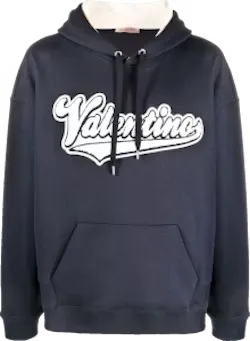Embroidered Logo-patch Hoodie