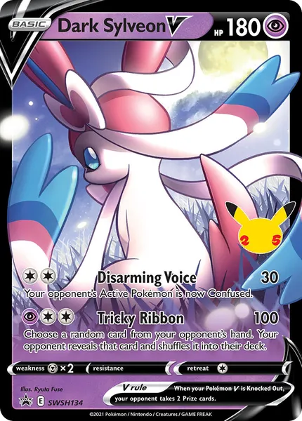 Dark Sylveon V SWSH134 [Jumbo]