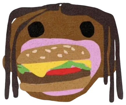 CJ Burger Mouth Rug