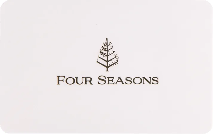 $2000 Four Seasons Gift Card
