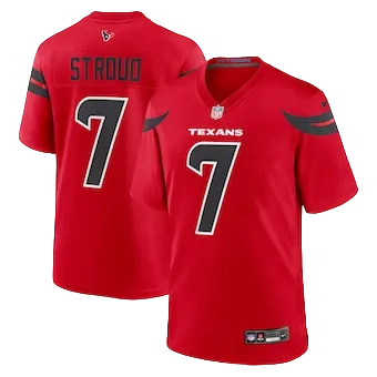 Men's Houston Texans C.J. Stroud Nike Red Alternate Game Jersey