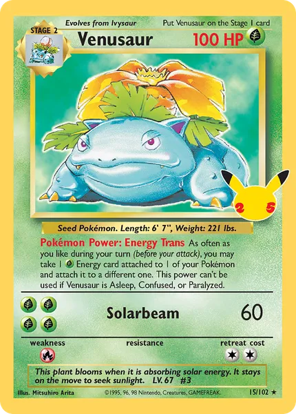 Venusaur 15 [Holo Classic]