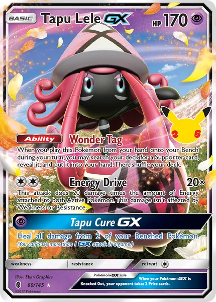Tapu Lele-GX 60 [Holo Classic]