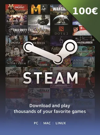 Steam Gift Card 100 EUR - Steam Key