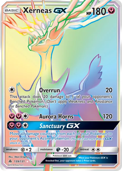 Xerneas-GX 139/131 [Holo Rainbow]