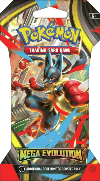Sleeved Booster Pack (Mega Evolution)