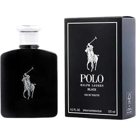 Polo Black Eau De Toilette Spray 2.5 oz