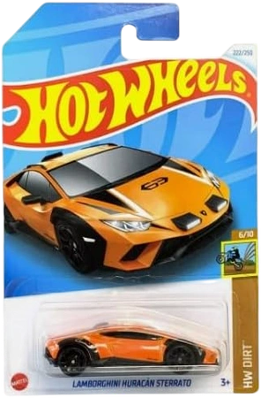 Lamborghini Huracan Sterrato (Orange), 1:64 Scale, HW Dirt 6/10