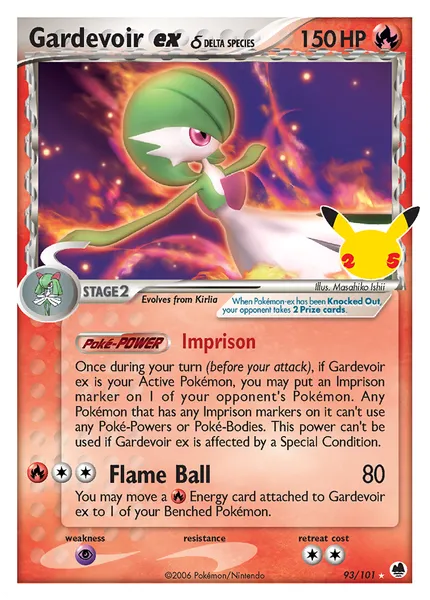 Gardevoir ex δ 93 [Holo Classic]
