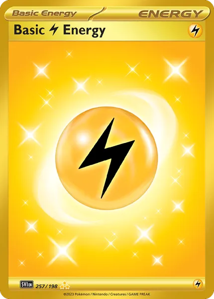 Basic Lightning Energy 257/198 [Holo Hyper]