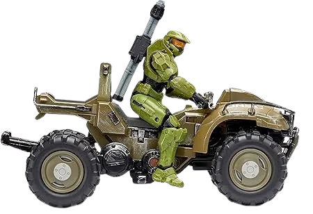 HALO 4" “World of HALO” Figure & Vehicle – Mongoose with Master Chief