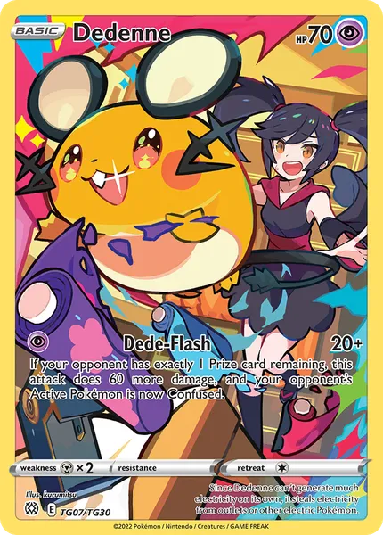 Dedenne TG07/TG30 [Holo Trainer Gallery]