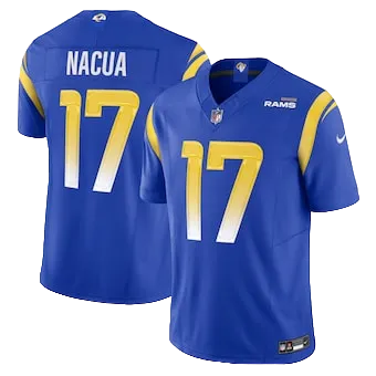 Men's Los Angeles Rams Puka Nacua Nike Royal Vapor F.U.S.E. Limited Jersey